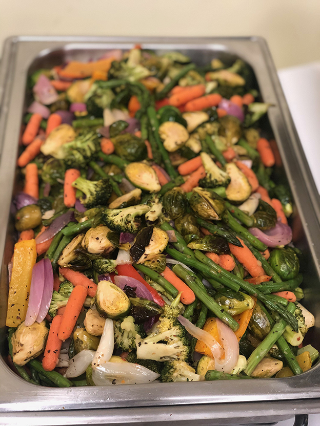 We Dont Do Plain Boiled Vegetables Catering By The Summit Cafe